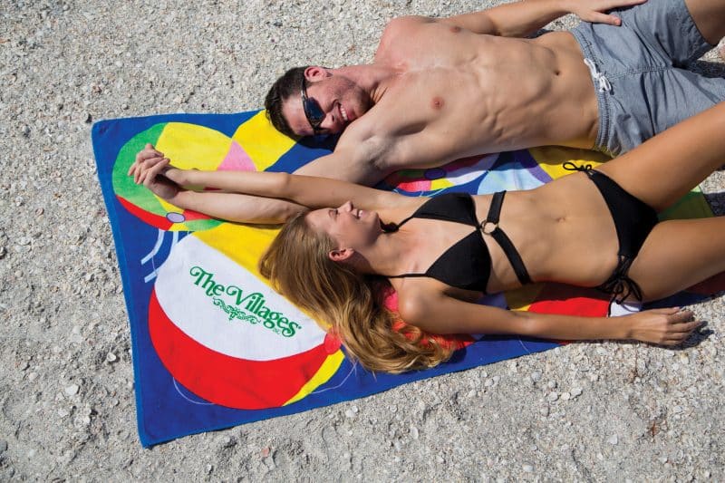 Beach Ball Stock Design Beach Towel - 2