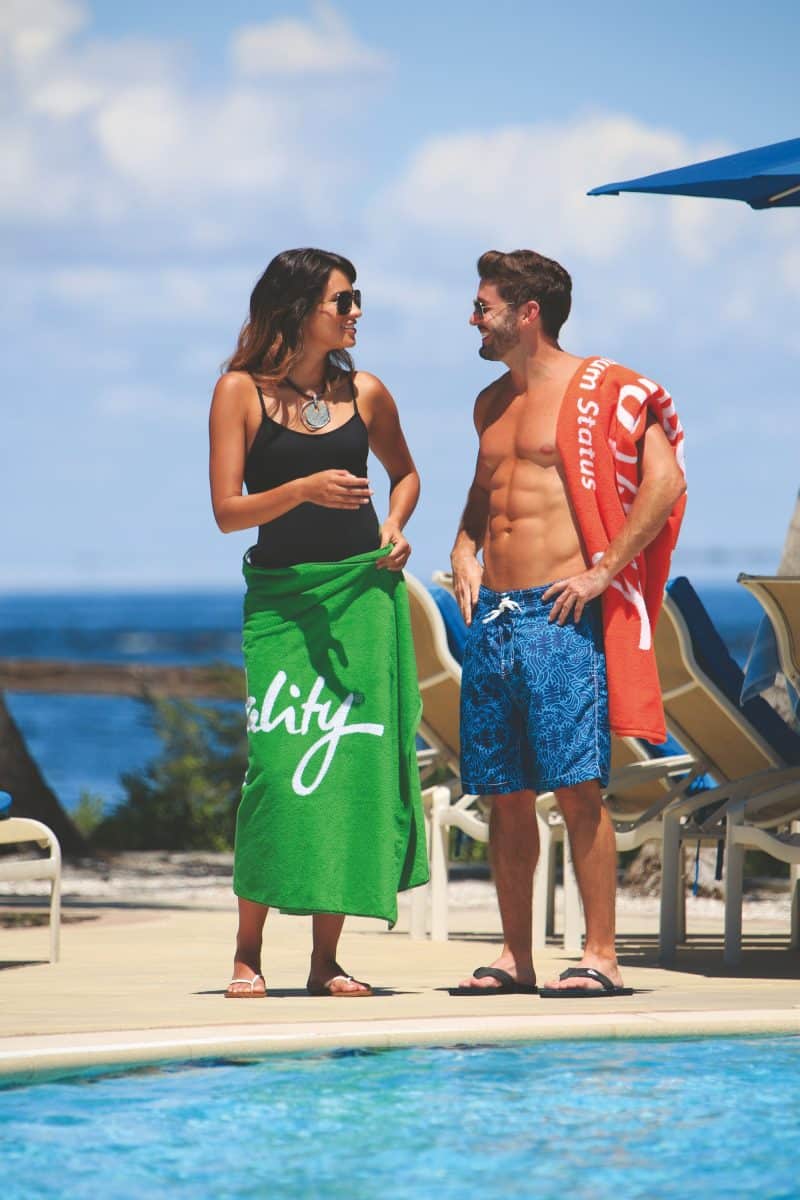 Custom Jacquard Woven Beach Towel - 2