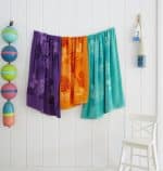 Diamond Collection Colored Beach Towel (Screen Print)