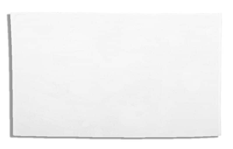 Diamond Collection White Beach Towel (Screen Print) - 2