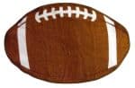 Fiber Reactive Football Shaped Sport Towel (Screen Print) - 1