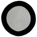 Fiber Reactive Hockey Puck Shaped Sport Towel (Screen Print) - 1