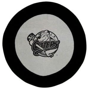 Fiber Reactive Hockey Puck Shaped Sport Towel (Screen Print)
