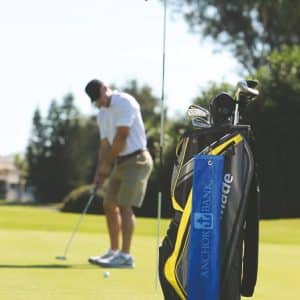 Jewel Collection Golf Towel w/ Tri-Fold Grommet (Screen Print)