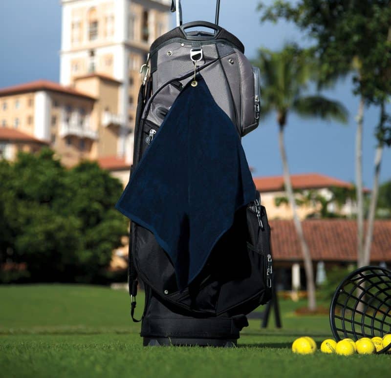 Jewel Collection Soft Touch Golf Towel (Screen Print) - 1