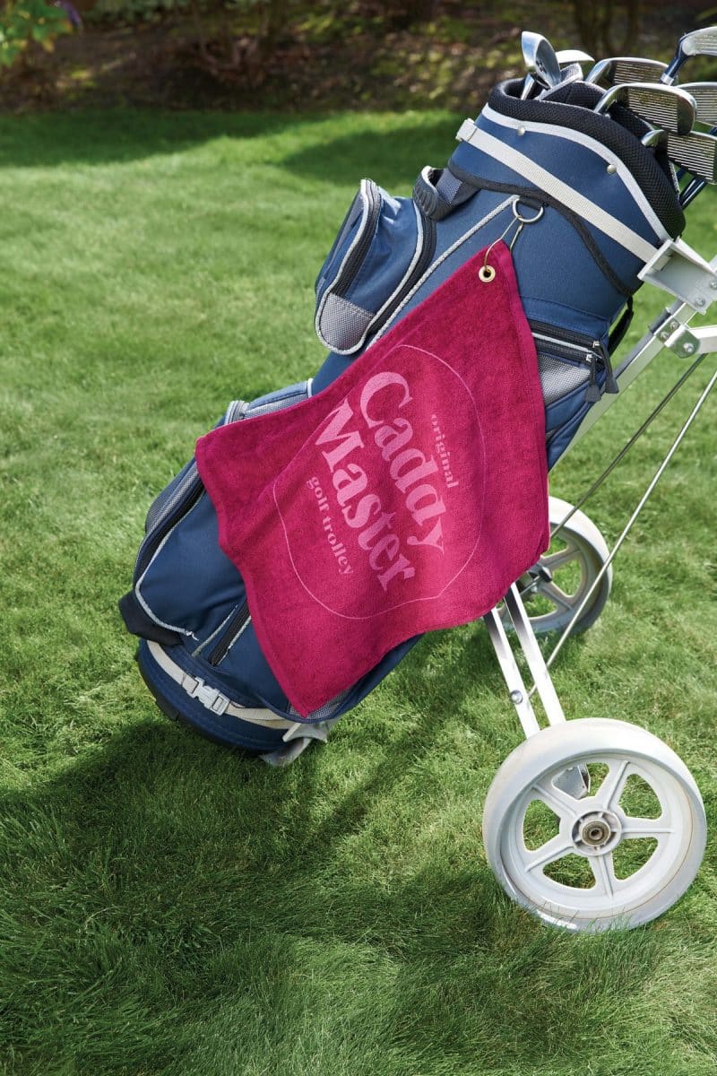 Jewel Collection Soft Touch Golf Towel (Screen Print) - 2