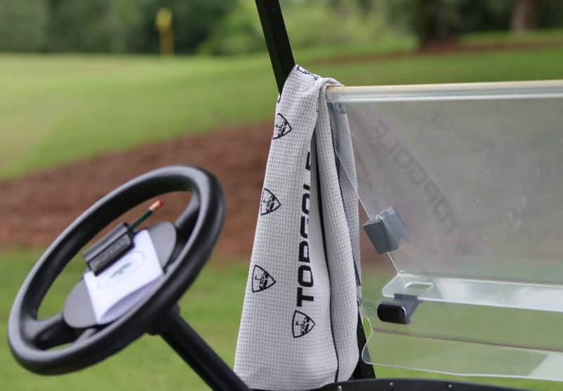 Microfiber Waffle Caddy Towel (Screen Print) - 2