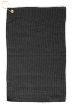 Microfiber Waffle Golf Towel (Embroidery) - 1