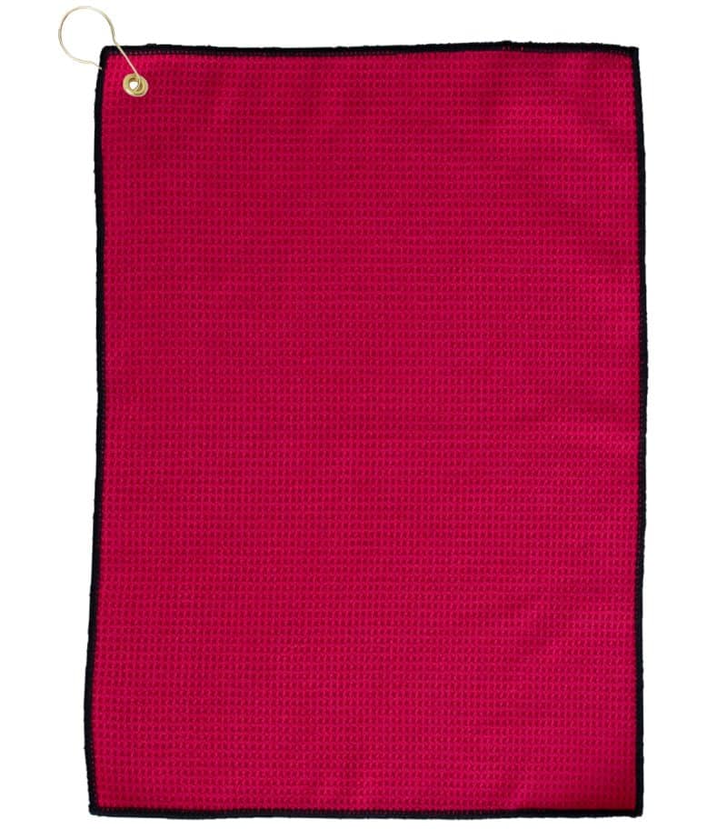 Microfiber Waffle Golf Towel (Embroidery) - 4
