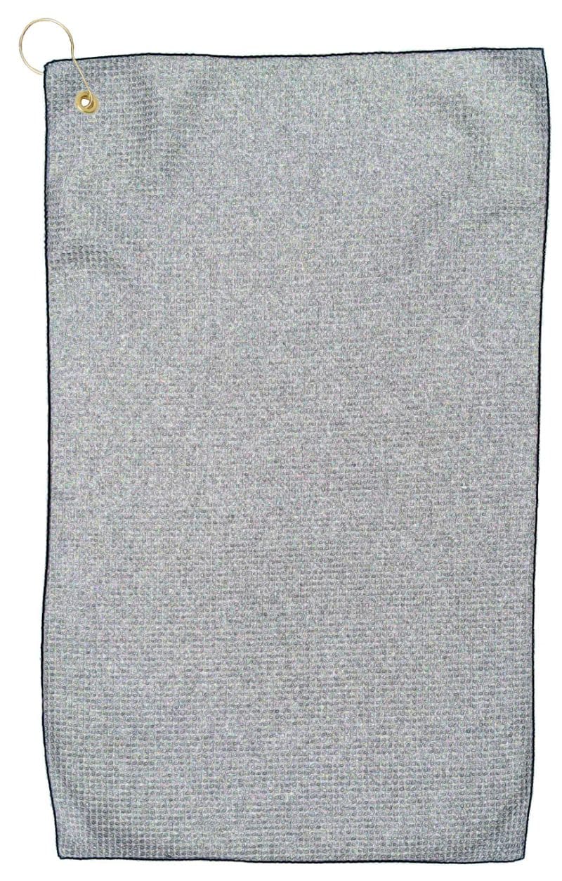 Microfiber Waffle Golf Towel (Embroidery) - 6