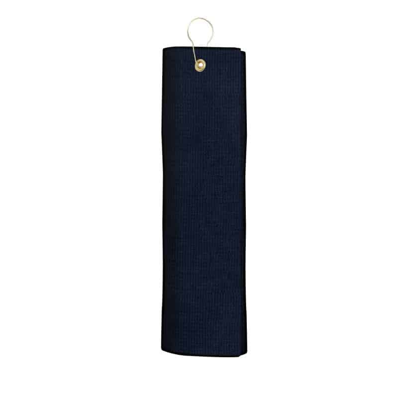 Microfiber Waffle Golf Towel with Tri-Fold Grommet (Embroidery) - 5