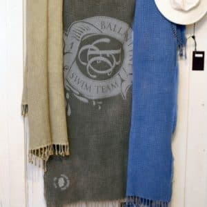 Teema Waffle Weave Beach Towel
