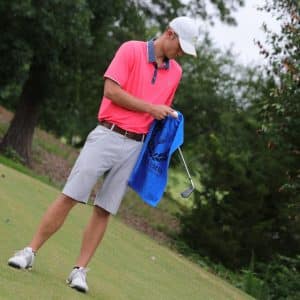 The Platinum Collection Golf Towel w/ Corner Grommet (Embroidery)