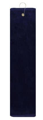 The Platinum Collection Golf Towel w/ Tri-Fold Grommet (Embroidery) - 2