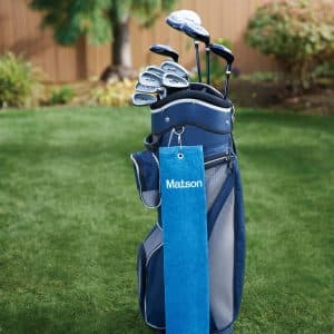 The Platinum Collection Golf Towel w/ Tri-Fold Grommet (Embroidery)