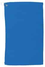 Velour Fingertip Golf Towel w/ Corner Grommet (Embroidery) - 3