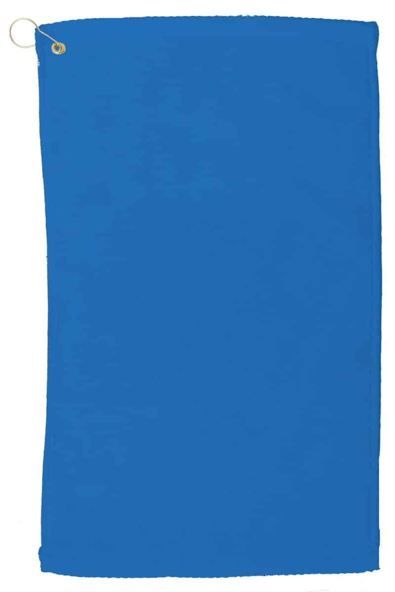 Velour Fingertip Golf Towel w/ Corner Grommet (Screen Print) - 3