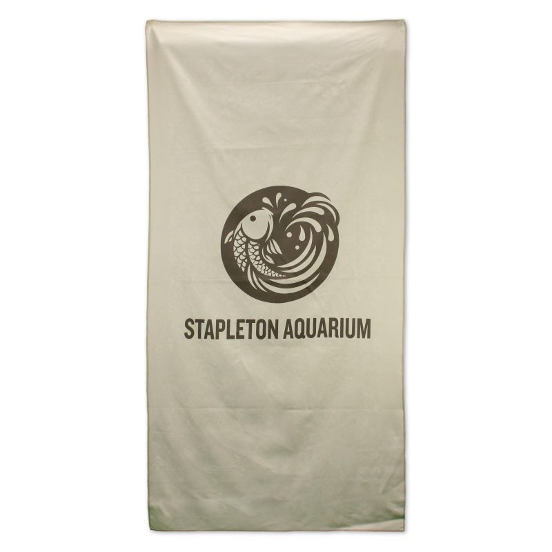 Microsuede Beach Towel (1 Color Imprint) - 6