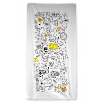 Microsuede Beach Towel (1 Color Imprint) - 7
