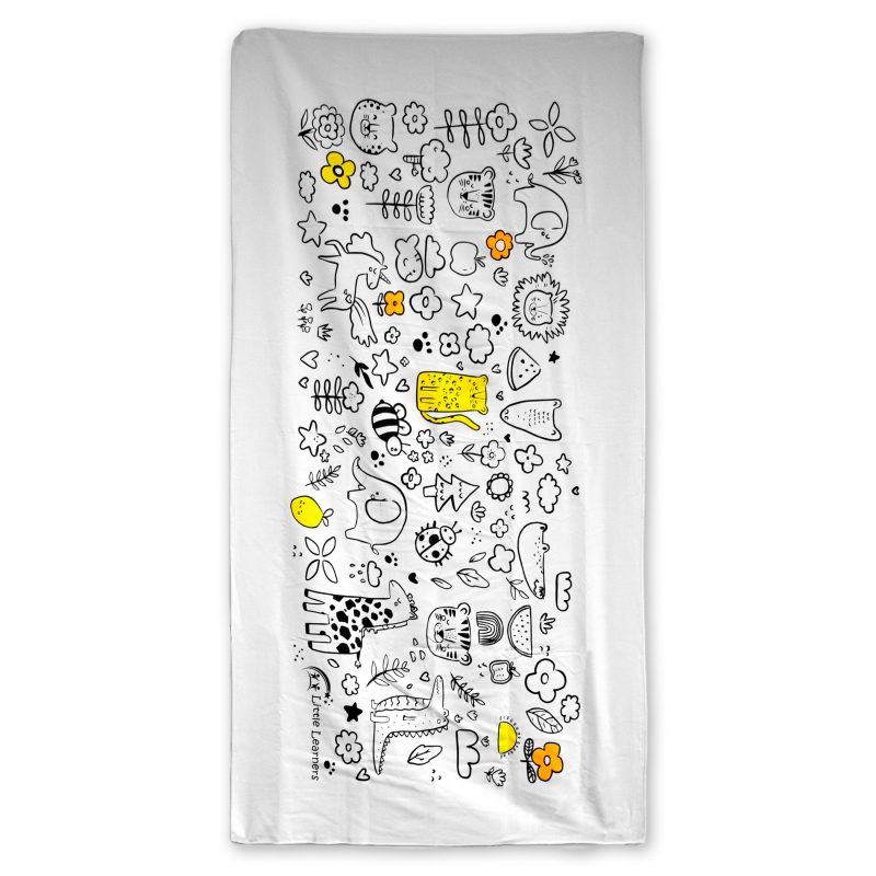 Microsuede Beach Towel (1 Color Imprint) - 7