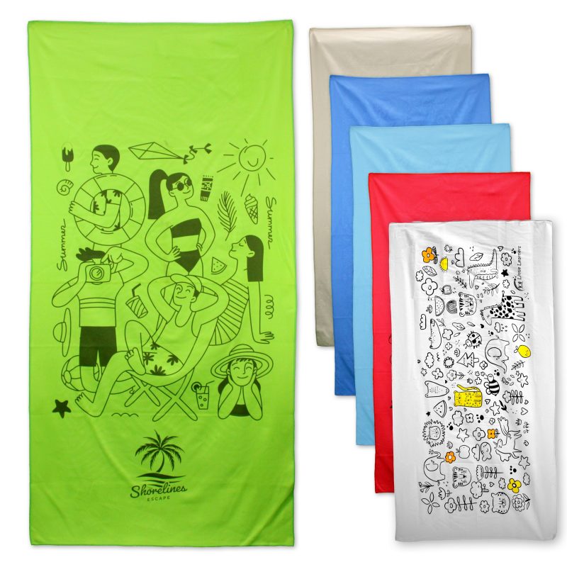 Microsuede-Beach-Towel-1-Color-Imprint-MFS-75-IMP Microsuede Beach Towel (1 Color Imprint)