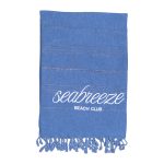 Stone Washed Demin Peshtemal Towel - 2