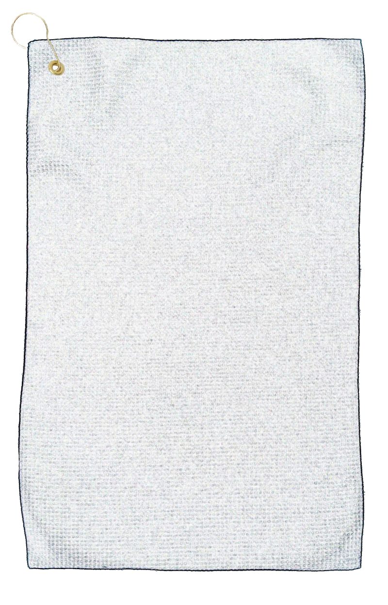 Microfiber Waffle Golf Towel (Screen Print) - 8