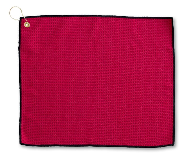 Microfiber Waffle Small Golf Towel (Screen Print) - 8